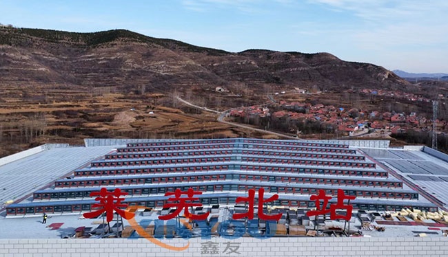 济莱高铁——莱芜北站排烟窗工程完工